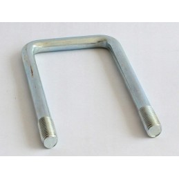 Square oval m12 130 62 130 bracket clamp for mounting the trailer