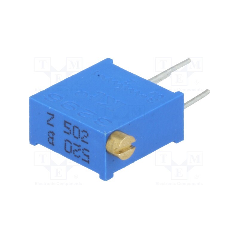 5 pcs x SR PASSIVES - T910Z-5K - Potentiometer: mounting, multiturn, 5kΩ, 500mW, THT, ±10%, linear