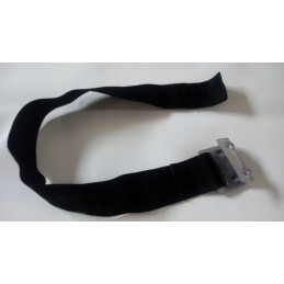 Trailer tensioning belt with hook