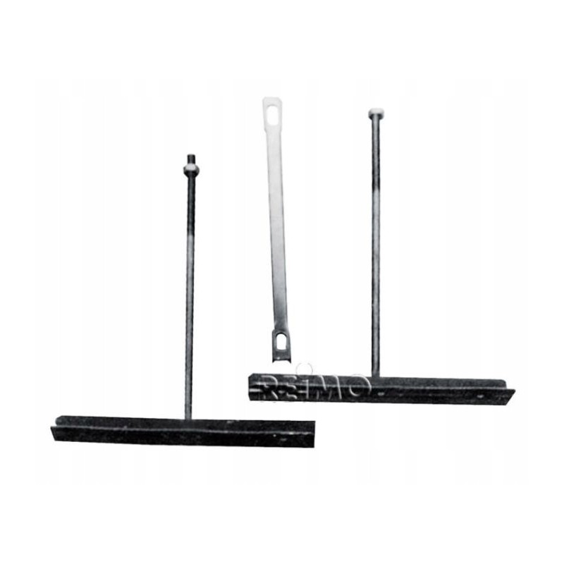 A holder for mounting the battery in a camper