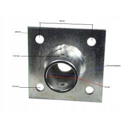 Handle clamp holders support for a fixed support