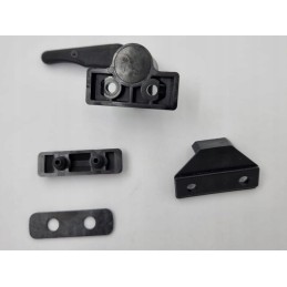 Caravan door handle window lock, 4 parts
