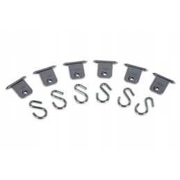 Clothes hangers for kit awning awning beam