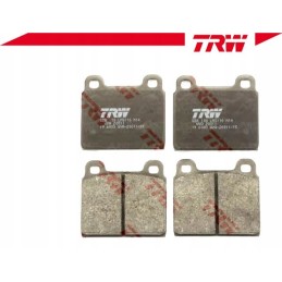 Brake pads VW front T1 T2 Opel rekord commod