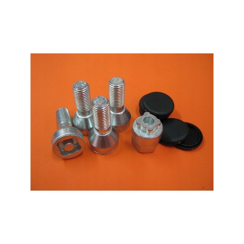 Security for Fiat 126 pc wheels with a lock