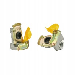 Air connector m22x1 5 without valves, yellow hydrolider