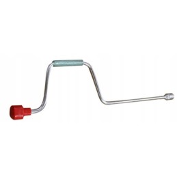 Wrench for crank supports for a caravan