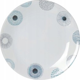 Tourist camping melamine dinner plate deep sea oe25 cm brunner