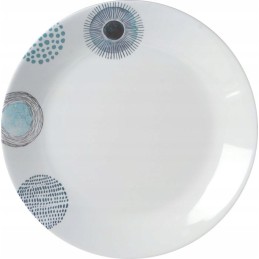 Tourist camping melamine dessert plate deep sea oe20 cm brunner