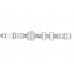 Brake hose elast Seat Arosa Cordoba Cordoba