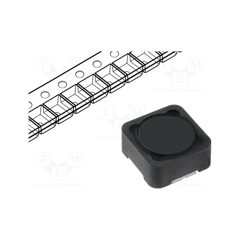 5 pcs x FERROCORE - DE1205-2,1 - Inductor: wire, SMD, 2.1uH, 7A, 14mΩ, ±20%, 12x12x6mm, -40÷85°C