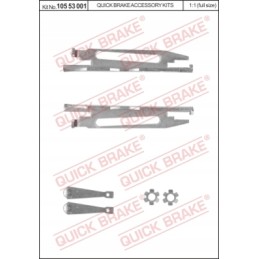 Qb self-adjusting brake shoe Seat Arosa Cordoba