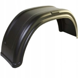 Trailer fender 13 mm, plastic, for wheel r13, 200 mm, aluminum, strong PVC