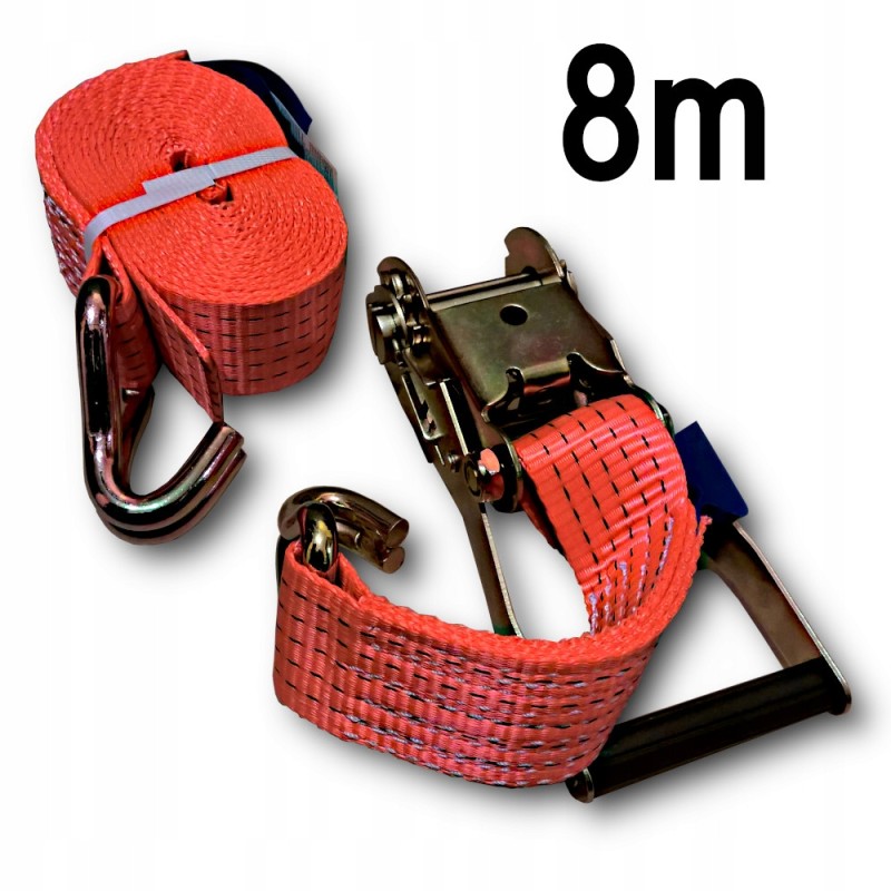 Fastening transport belt 5t 8m 50mm certified
