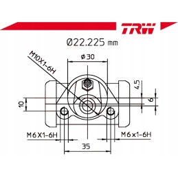 Brake cylinder VW Golf Lupo Passat Polo 81 0