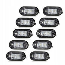 LED warning lamps for truck trailer markers