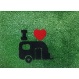 Tourist doormat for a camper 25x50 cm ari