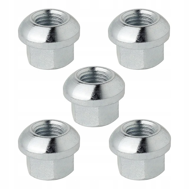 Light trailer wheel nut m12 x 1 5 steel 8 8