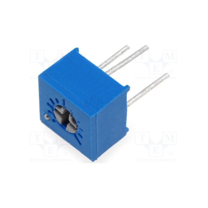 5 pcs x SR PASSIVES - T75R-2K - Potentiometer: mounting, single turn,horizontal, 2kΩ, 250mW, ±10%