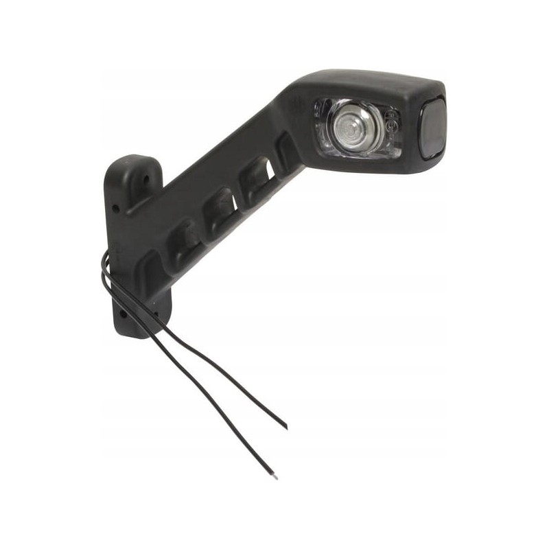 LED side marker lamp left 12 24v red transparent was 1400300101