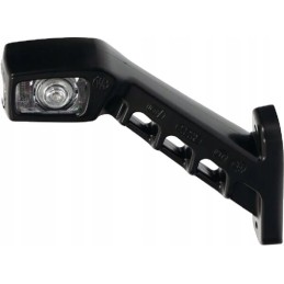 LED side marker lamp left 12 24v red transparent was 1400300101