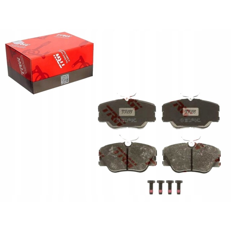 Mercedes front brake pads w124 201 trw
