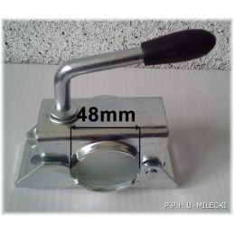 Maneuvering support wheel clamp 48mm brenderup