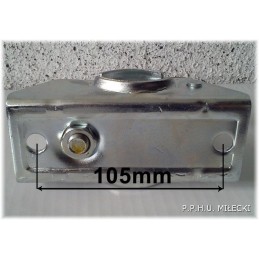 Maneuvering support wheel clamp 48mm brenderup