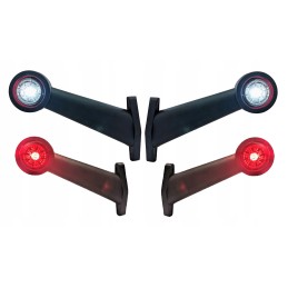 Corner marker lamp set LED marker 12 24v semi-trailer tow truck trailer