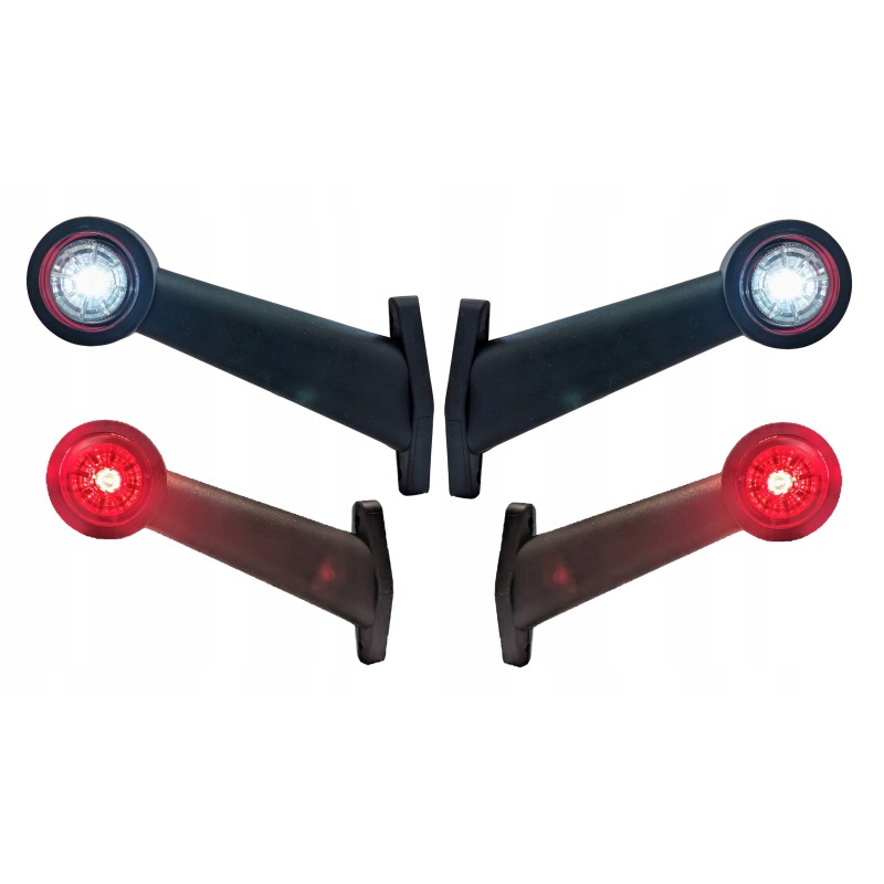 Corner marker lamp set LED marker 12 24v semi-trailer tow truck trailer