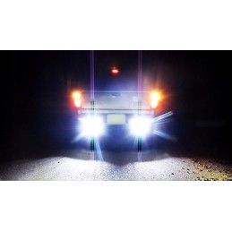 LED halogen lamp 240w headlight for Mitsubishi forklift