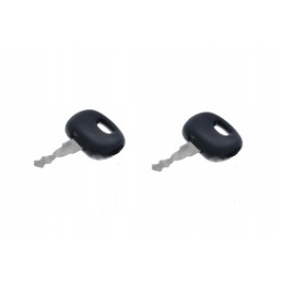 2 pieces of ignition key compatible with Linde 0009701307
