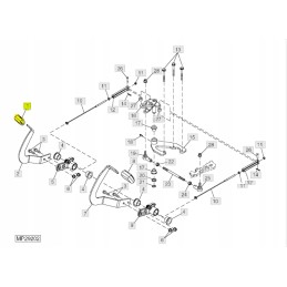 John Deere 1420 reverse pedal cover
