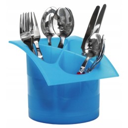 Camp4 cutlery drainer, blue, 14x15cm