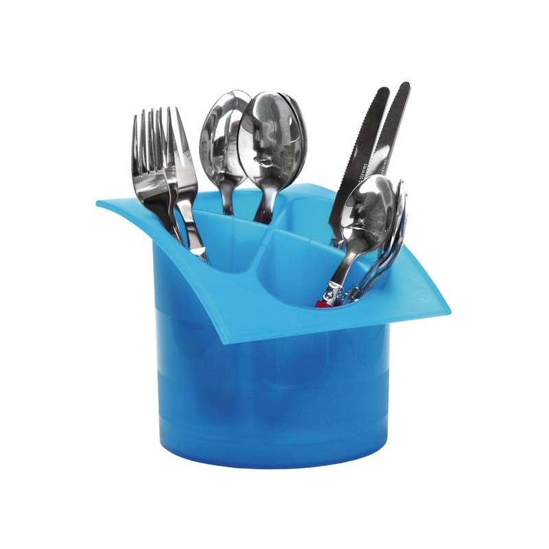 Camp4 cutlery drainer, blue, 14x15cm