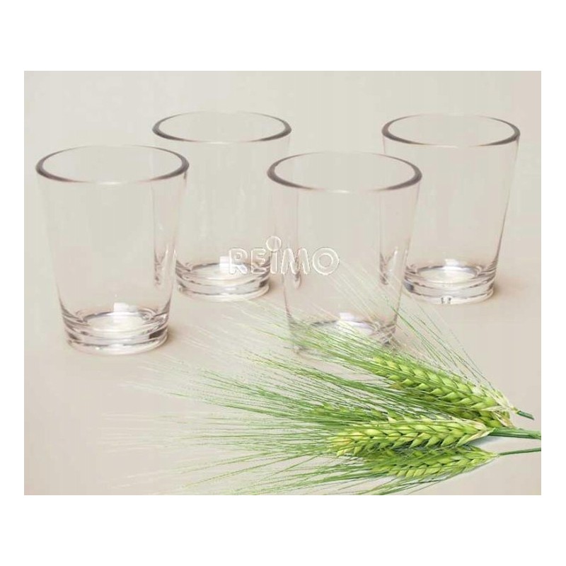 Set of plastic glasses 50 ml 4 pcs camp4