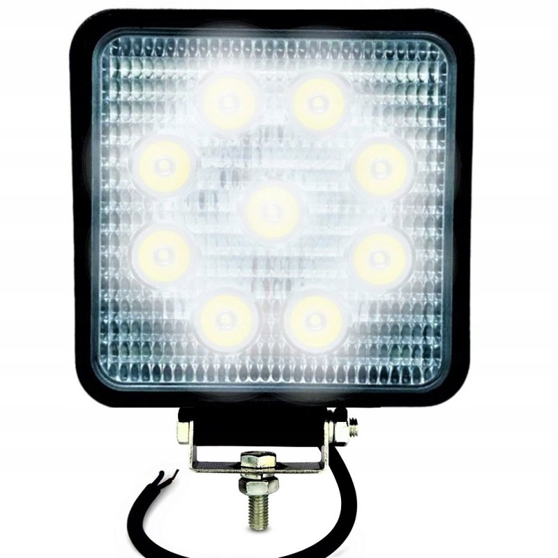 LED work lamp halogen 9 diode forklift