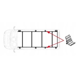 Ducato Fiamma roof rails
