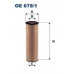 Filter ol scania g 250 490 07