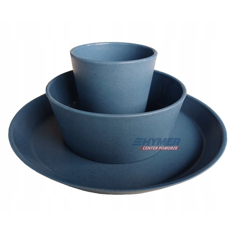 Koziol deep blue children's dinner set