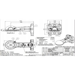 Drawbar eye ball hitch Fi80 Scharmuller Fendt