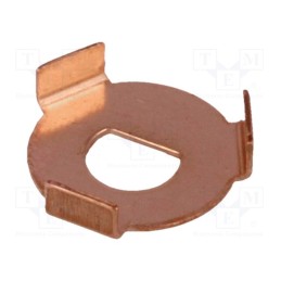 5 pcs x OKW - A6600064 - Adjusting element, Øshaft: 6mm, Shaft: D spring