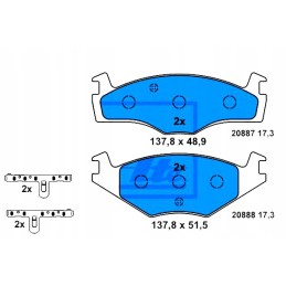 Seat Cordoba Cordoba Vario Ibiza Brake Pads