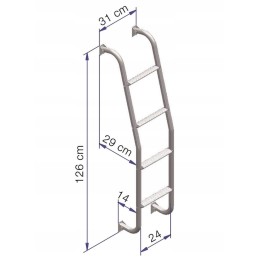 Ladder 4 step thule