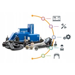 Front wishbone bushing ford fiesta 89 lemforder