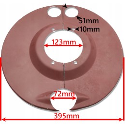 Strong trailer brake shoe cover hl 8011 6011