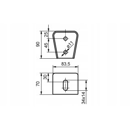 Frame mounting bracket, body box console