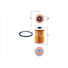 Nissan Renault Opel Mahle fuel filter