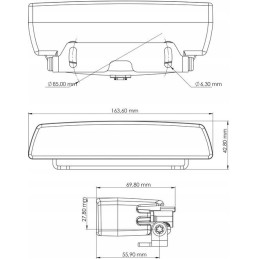 Tyri redline vl4 168 red warning lamp
