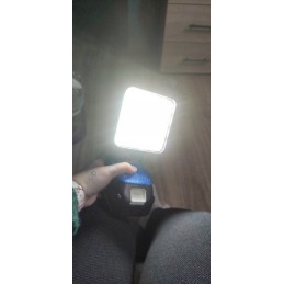 LED work lamp halogen 16 diodes forklift